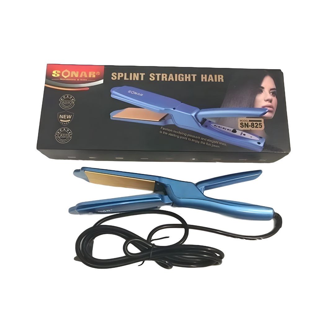 PLANCHA PROFESIONAL CERÁMICA 750 AZUL – Alisado rápido, brillo intenso y control absoluto para un acabado de salón en casa