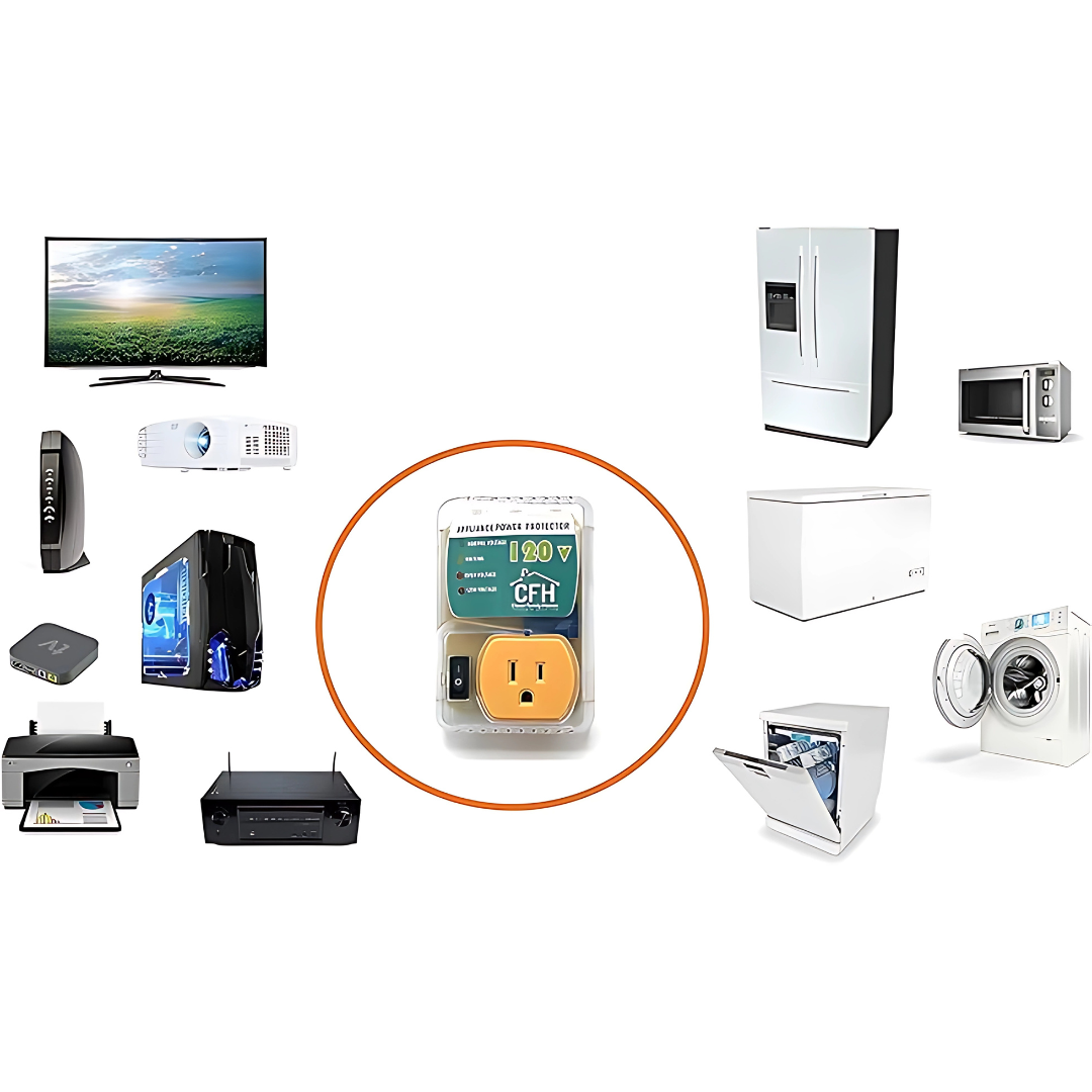 PROTECTOR DE VOLTAJE 120V – Protege tus electrodomésticos de fallas eléctricas