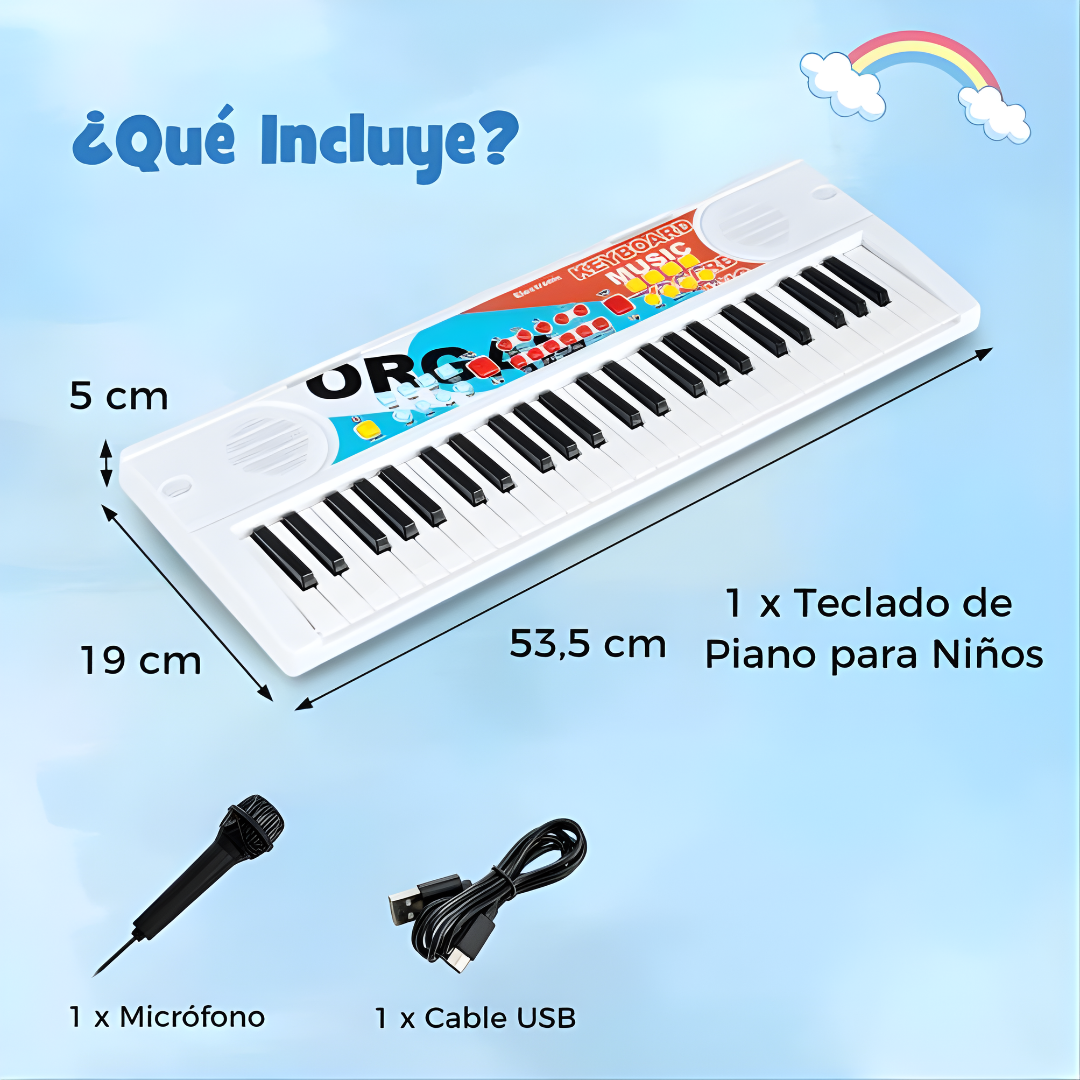 PIANO ELECTRÓNICO Q-937 – Aprende, crea y disfruta la música desde cualquier lugar