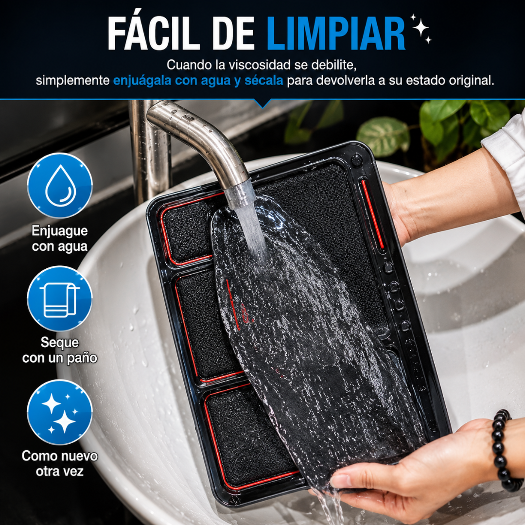 ALMOHADILLA ANTIDESLIZANTE PARA AUTO – Tu celular y objetos siempre seguros en el tablero