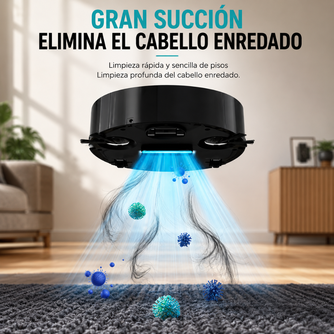ROBOT ASPIRADORA - Limpieza automática inteligente