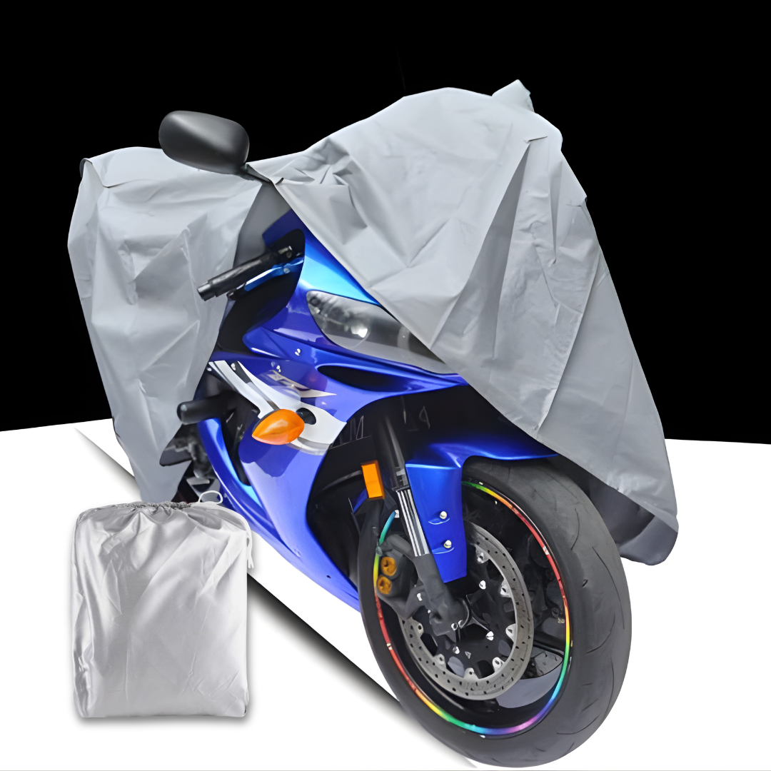 COBERTOR DE MOTO – Protección total contra lluvia, polvo y sol en cualquier momento
