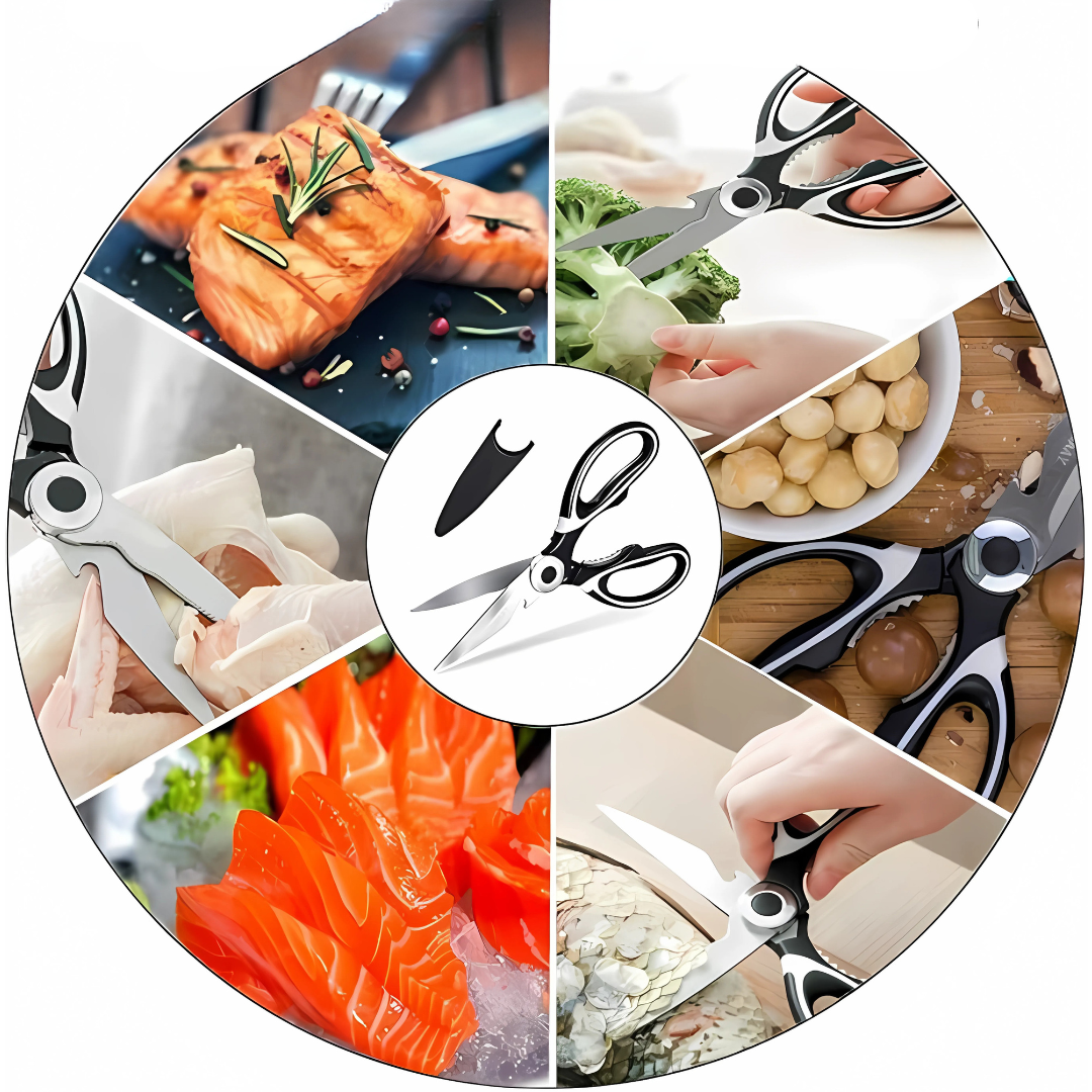 TIJERAS DE COCINA – Corte preciso y multifuncional