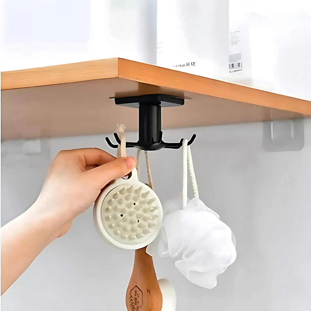 HOLD HOOK TECHO (2 UNIDADES) – Más orden en tu cocina con solo un giro