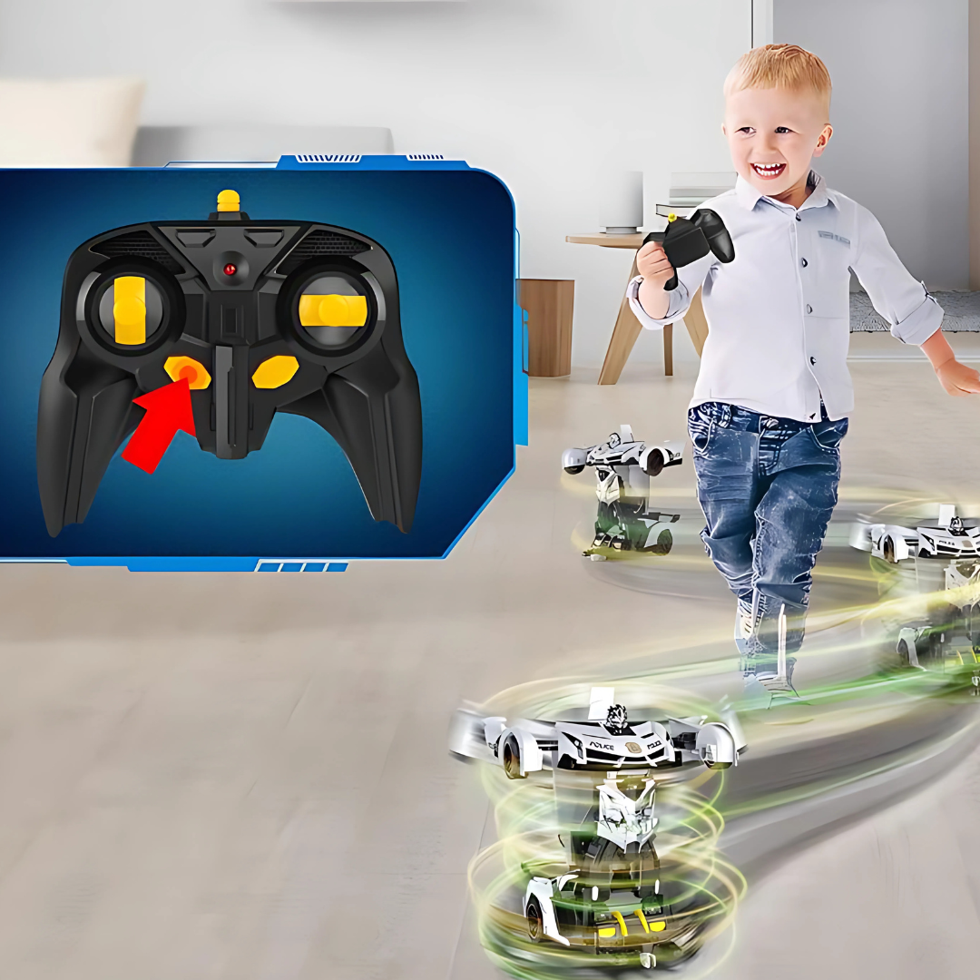 CARRO TRANSFORMER EL MEJOR REGALO PARA NIÑO – Diversión automática, transformación sorprendente y entretenimiento sin parar