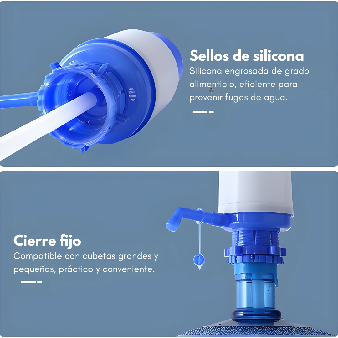 BOMBA MANUAL PARA GARRAFONES – Agua fresca al instante sin esfuerzo