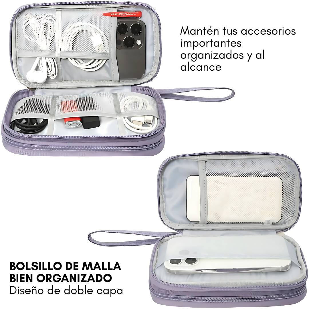 ORGANIZADOR DE CABLES PEQUEÑOS – Orden y protección para tus accesorios electrónicos