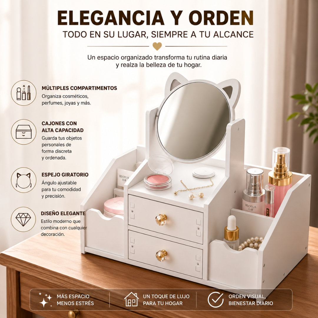 JOYERO – Organización elegante con espejo