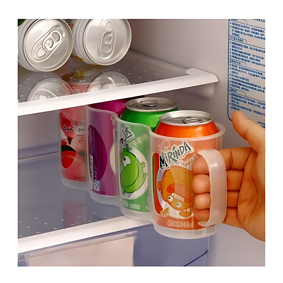 ORGANIZADOR DE LATAS PARA REFRI (Pack*2) – Orden y practicidad en tu cocina
