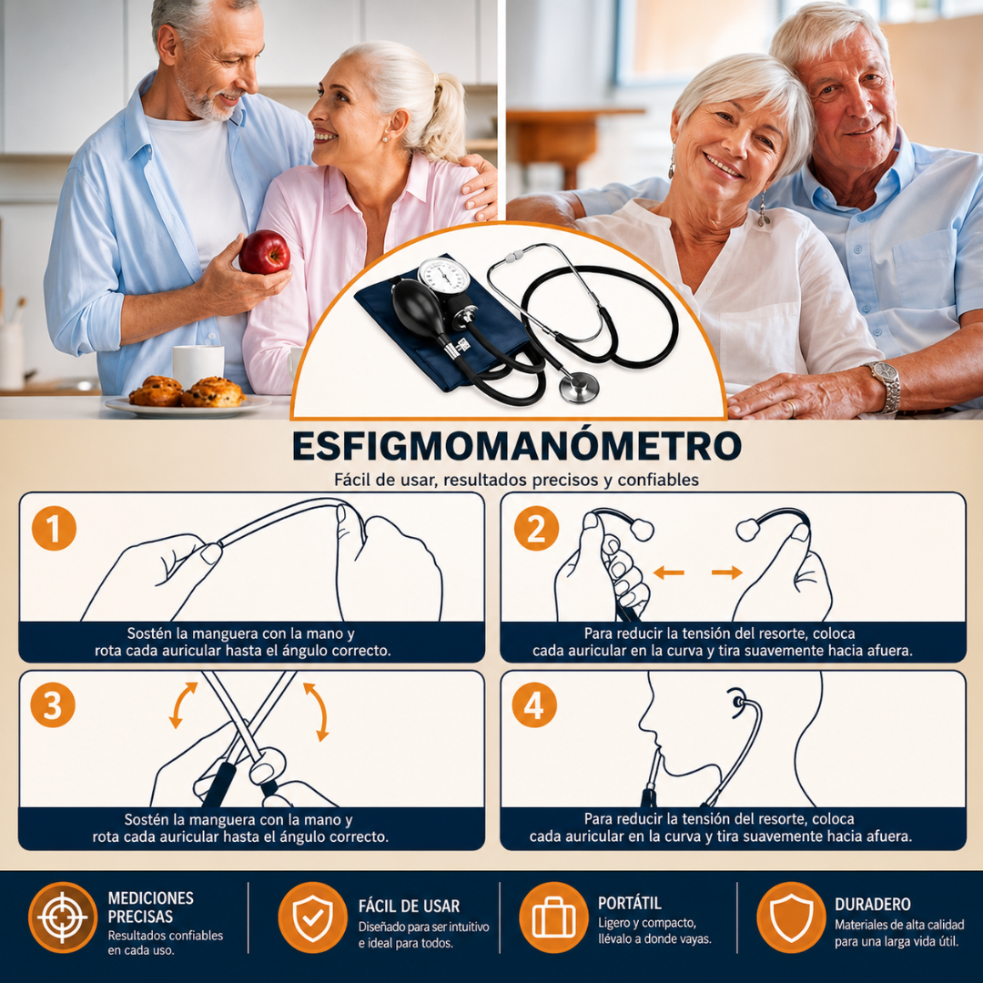 KIT PARA MEDIR LA PRESIÓN ARTERIAL – Control confiable en casa
