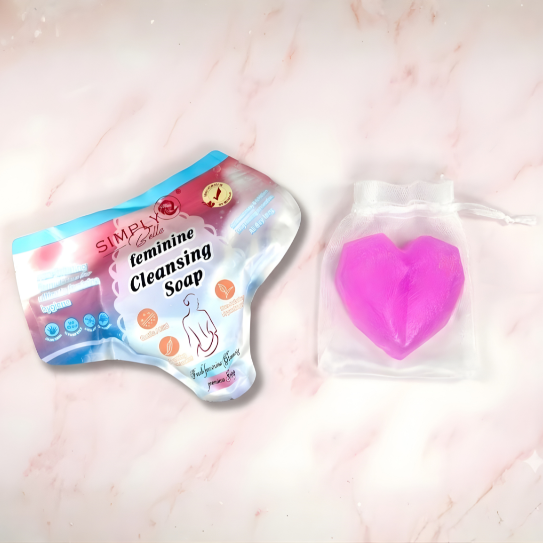 JABÓN ÍNTIMO FEMENINO SIMPLY BELLA CORAZÓN ROSA – Limpieza suave, frescura diaria y cuidado delicado para tu zona íntima