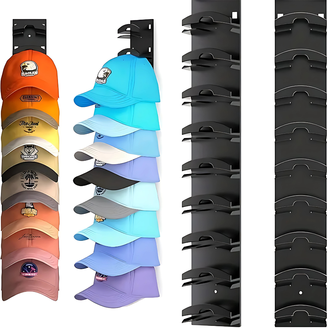 ORGANIZADOR DE GORRAS 10 ESPACIOS – Orden y protección para tu colección