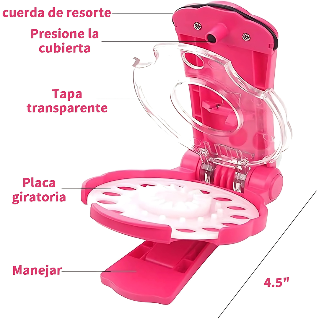 ENGRAPADORA DE BRILLOS (JUEGO DE GEMAS PARA CABELLO) – Decora tu cabello en segundos y brilla con estilo