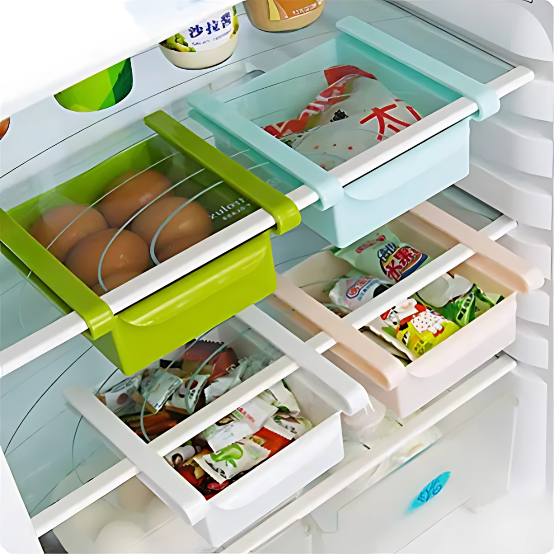 ORGANIZADOR PARA REFRIGERADOR – Más espacio y orden para tus alimentos