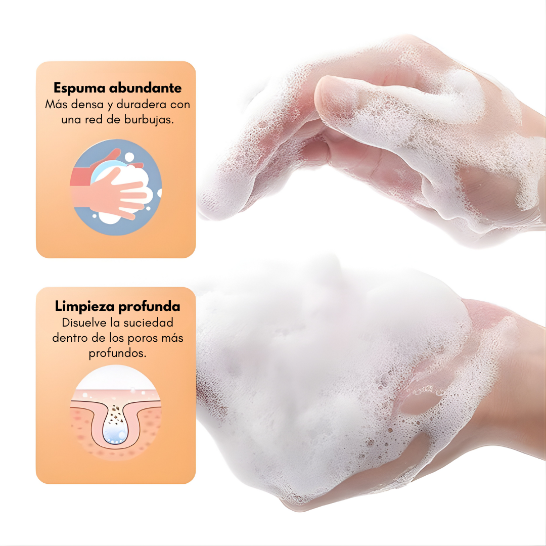 JABÓN DE CÚRCUMA – Limpieza profunda, piel uniforme y libre de imperfecciones