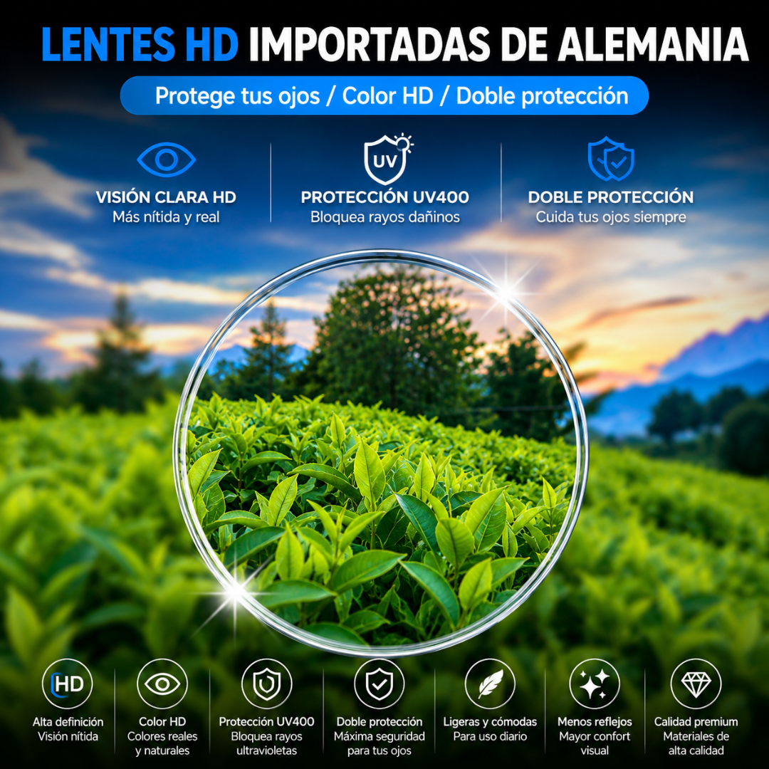 LENTES TR90 – Visión adaptable y resistente