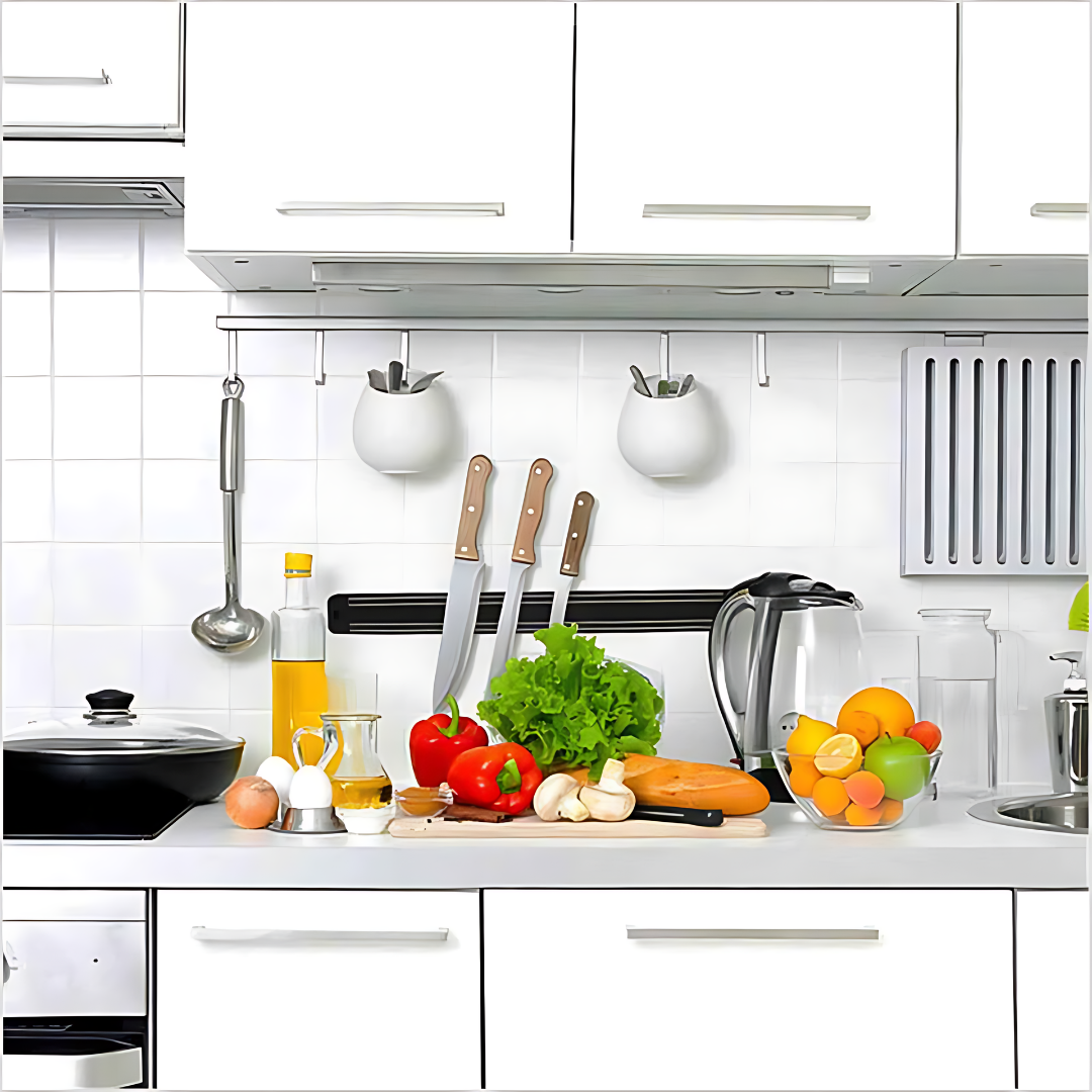 SOPORTE MAGNÉTICO UTENSILIOS DE METAL – Ordena tus herramientas con estilo y máxima practicidad