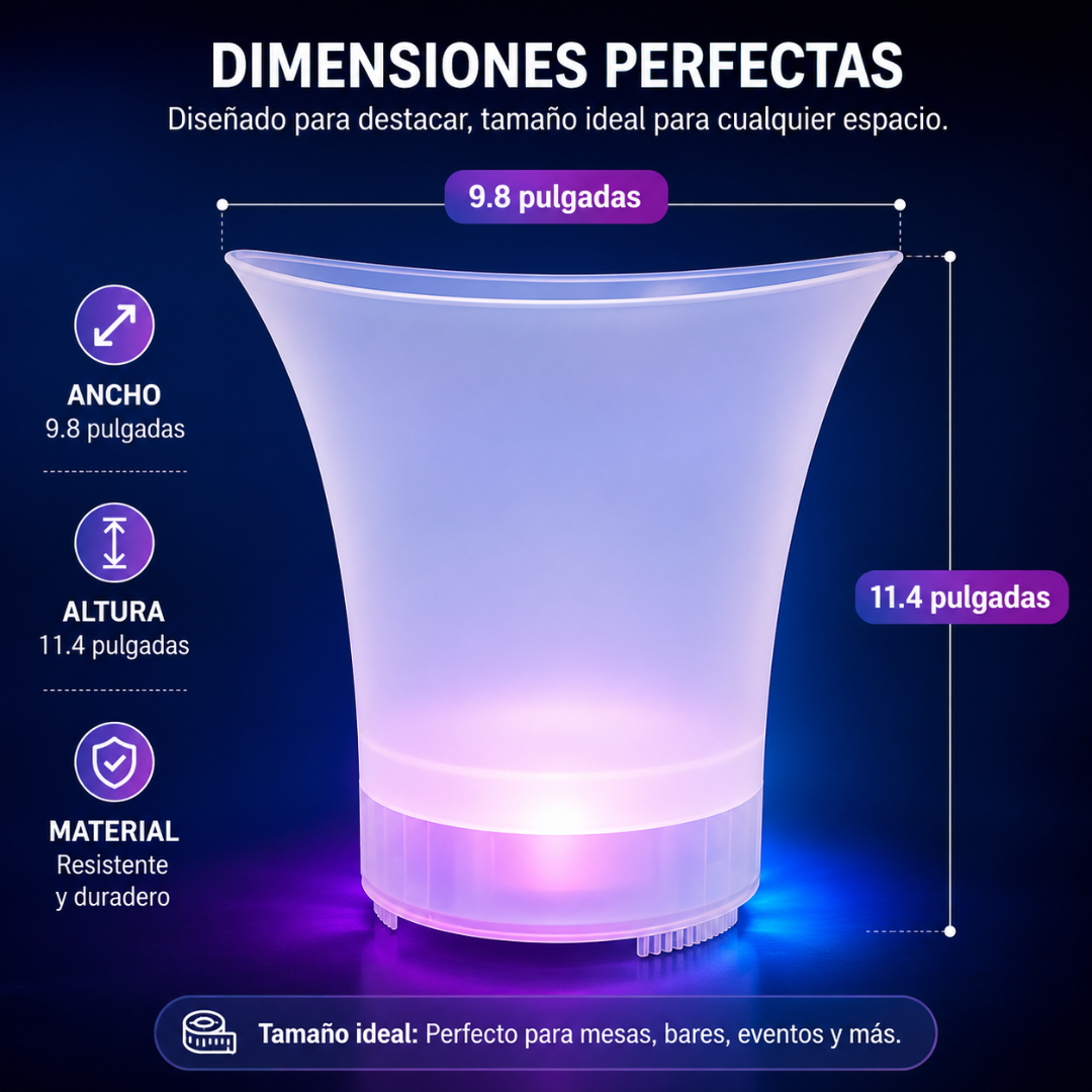 HIELERA BLUETOOTH – Enfría tus bebidas, enciende la música y eleva cualquier reunión