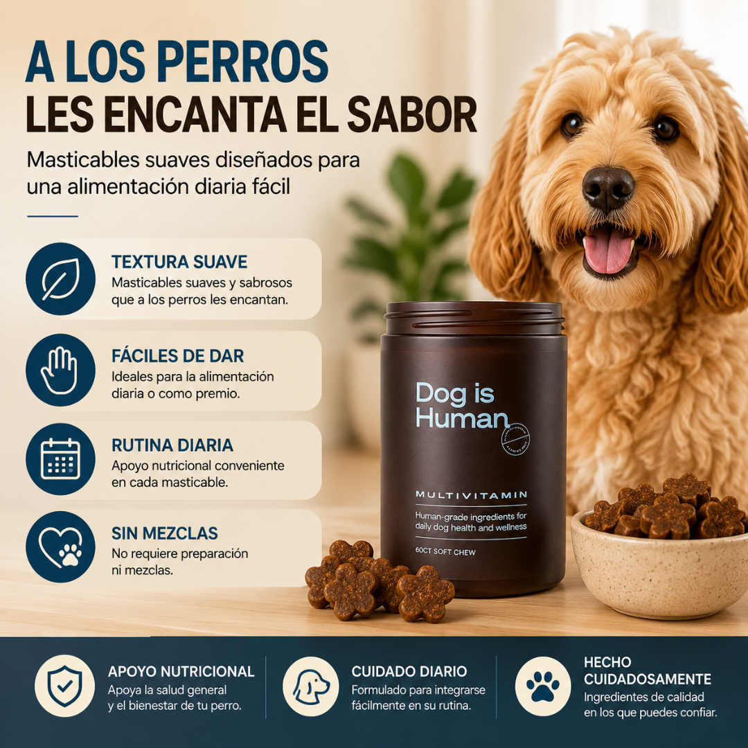 DOG IS HUMAN – Vitaminas tipo premio
