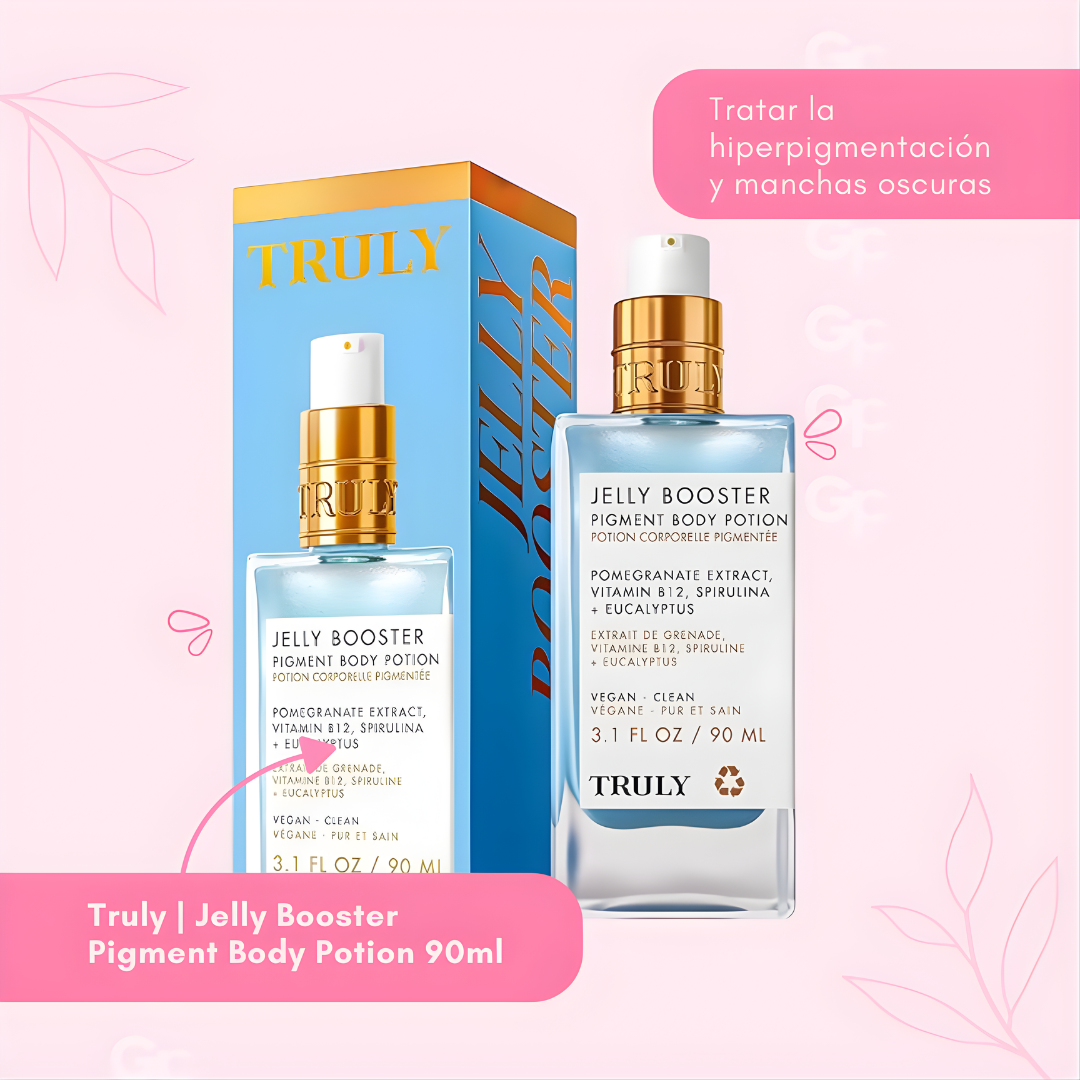 JELLY BOOSTER TRULLY — Tono más uniforme, piel renovada y luminosidad progresiva