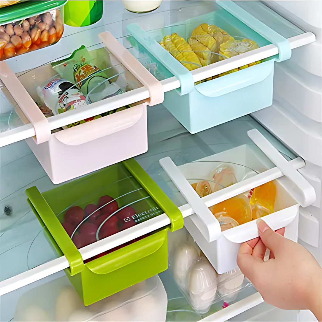ORGANIZADOR PARA REFRIGERADOR – Más espacio y orden para tus alimentos