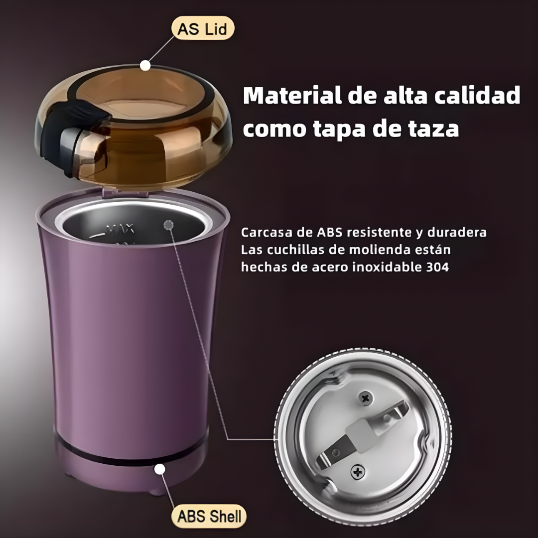 MOLINO ELÉCTRICO DE GRANOS – Tritura en segundos con potencia y precisión