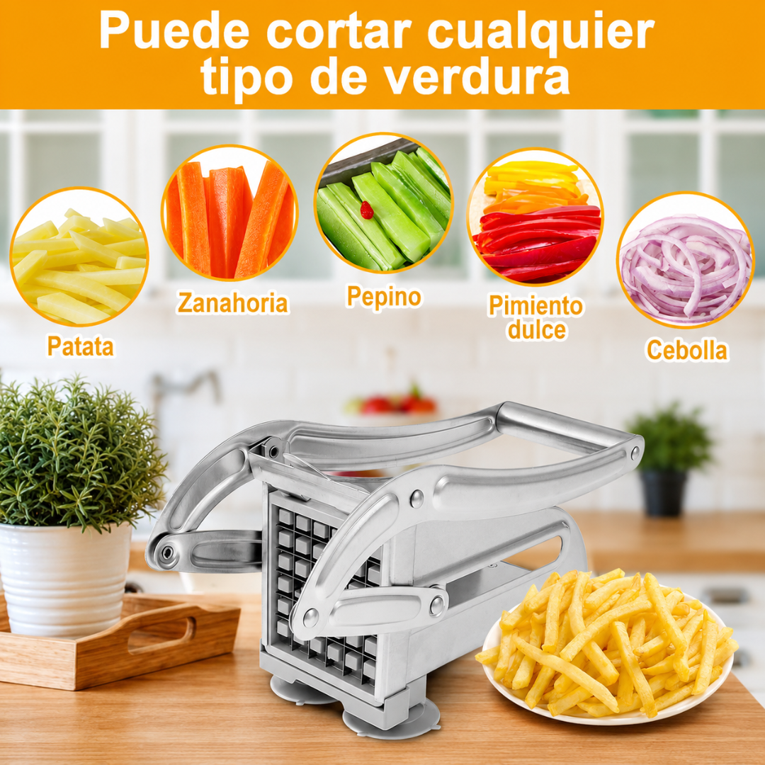 CORTADOR DE PAPAS — Papas perfectas sin cuchillo, sin práctica, sin esfuerzo