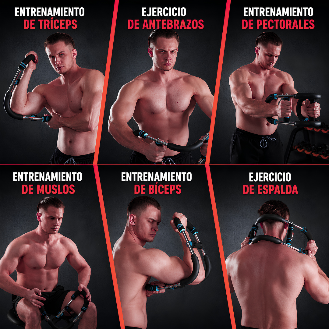 BARRA DE RESISTENCIA MULTIFUNCIONAL FITNESS – Entrena todo el torso