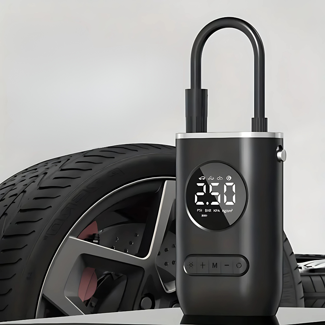 INFLADOR ELÉCTRICO – Potencia y rapidez para tus neumáticos