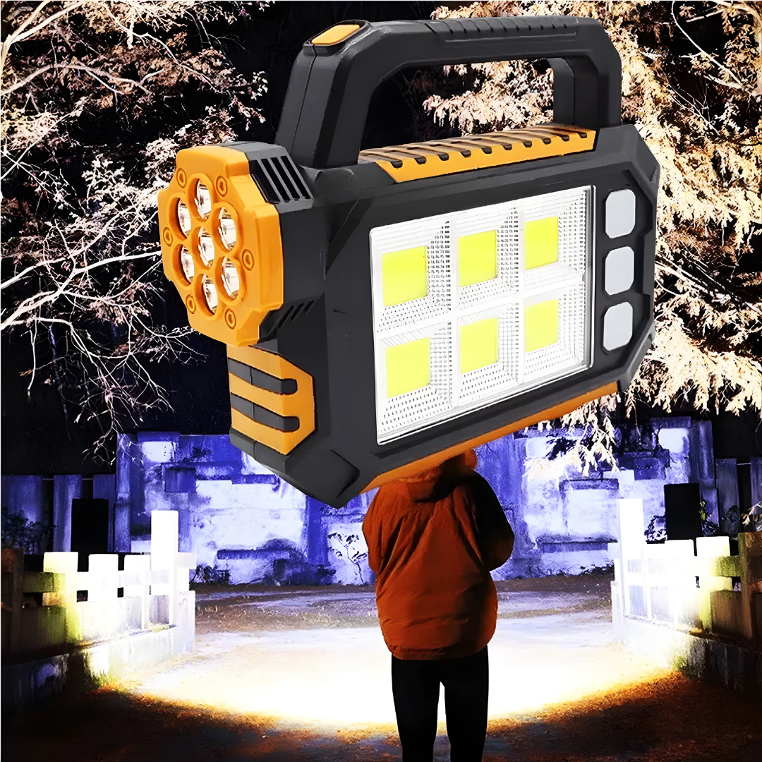 SOLAR MULTI LIGTH – Iluminación potente, energía solar y luz confiable en cualquier situación