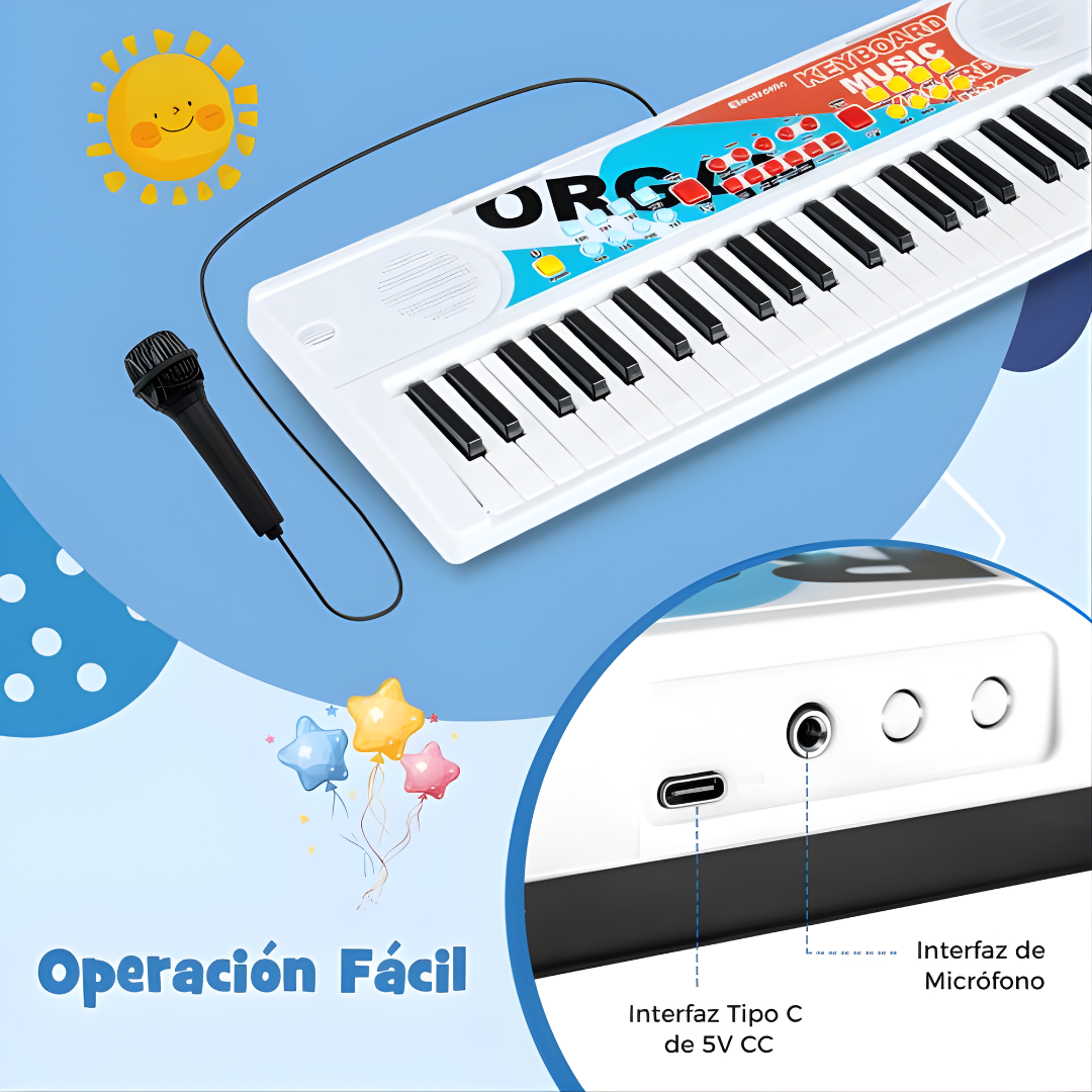 PIANO ELECTRÓNICO Q-937 – Aprende, crea y disfruta la música desde cualquier lugar