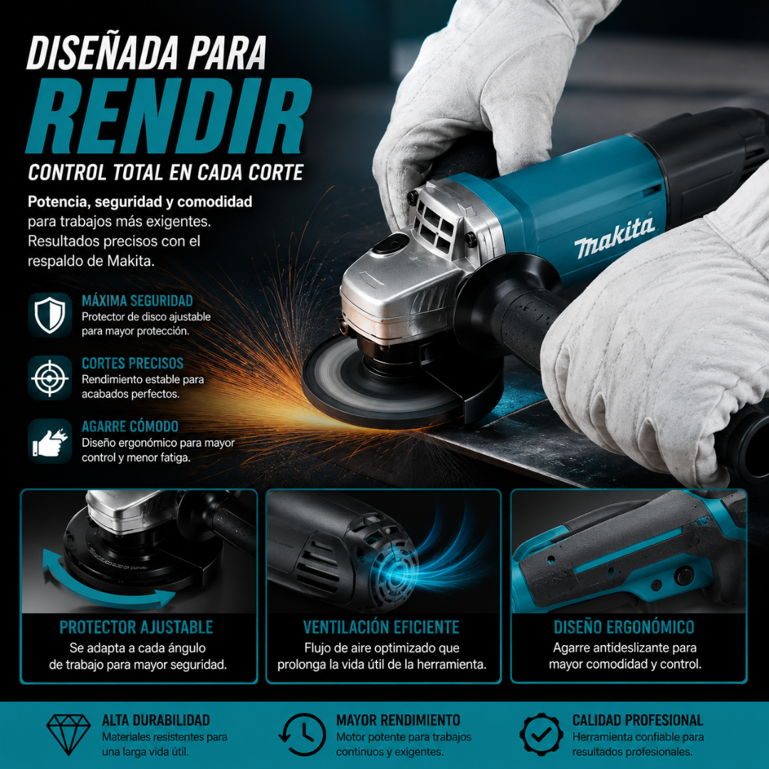 TALADRO + PULIDORA – Potencia total, precisión profesional y versatilidad en cada proyecto