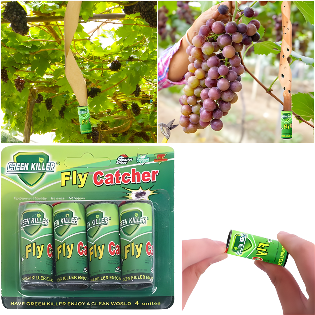 TRAMPA PEGAJOSA PARA MOSCAS FLY KILLER PACK X3 – Control efectivo, ambiente más limpio y protección sin químicos