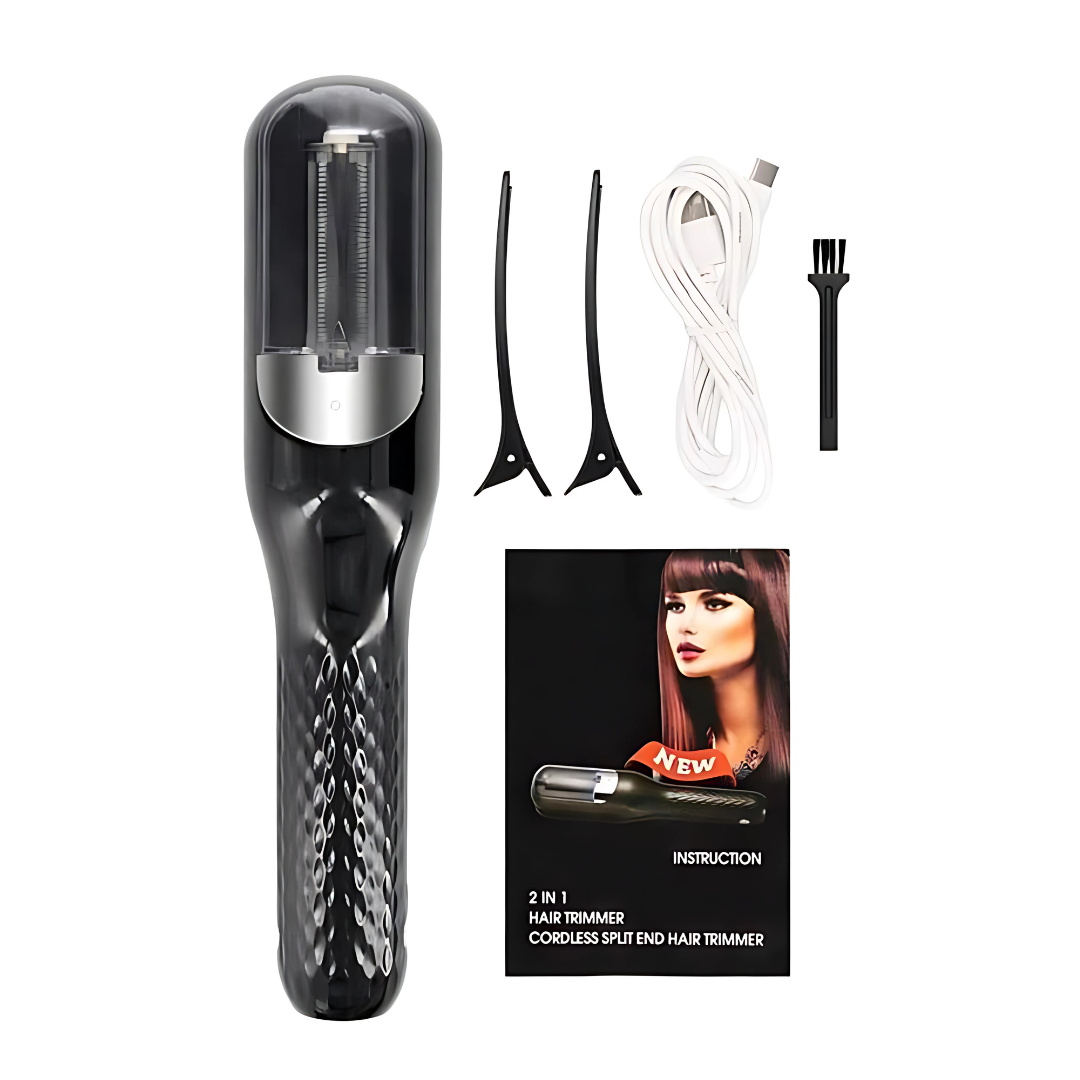 Cortadora de Puntas Abiertas – Renueva tu cabello sin cortar el largo