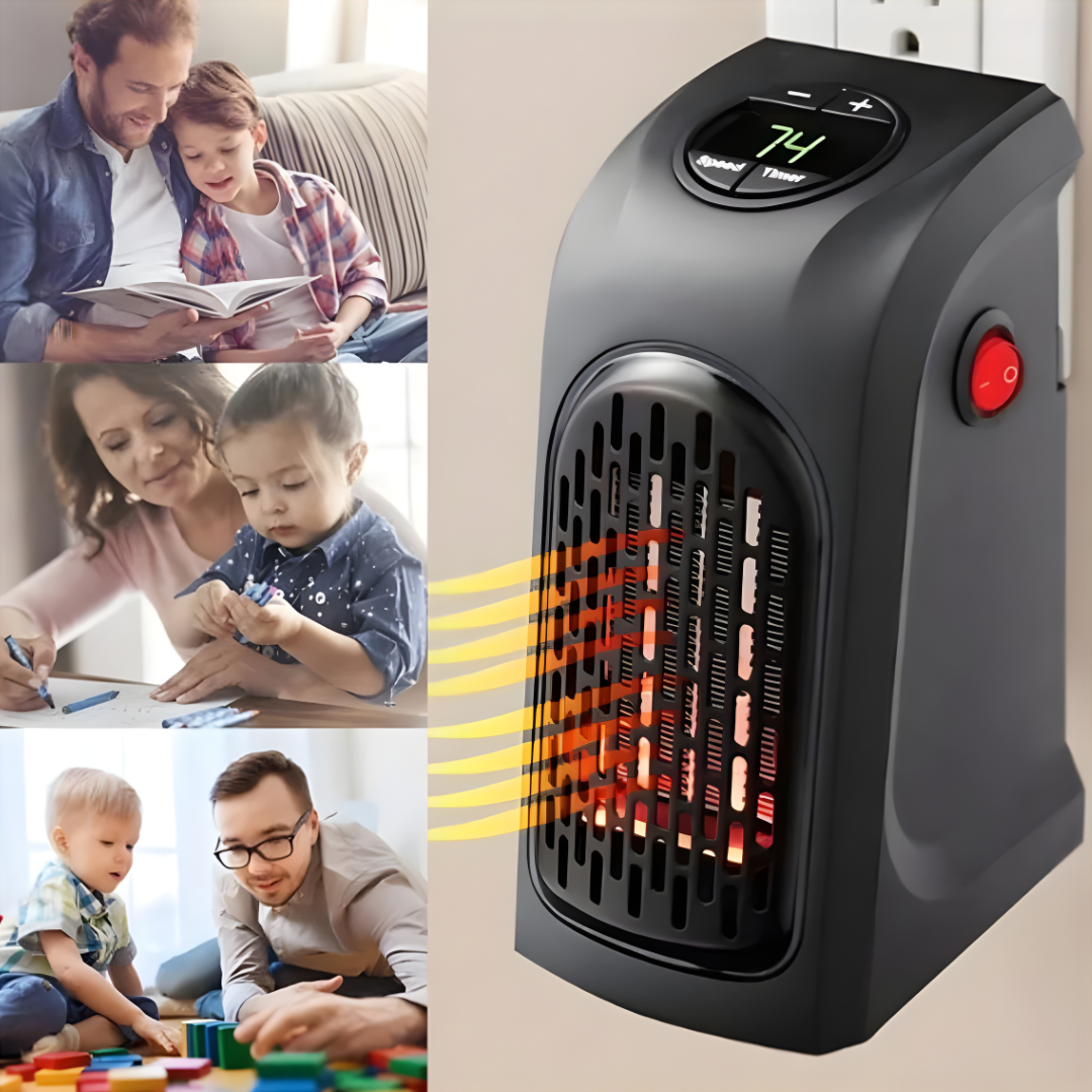 HANDY HEATER CALENTADOR DE AMBIENTE ELÉCTRICO – Calor inmediato, tamaño compacto y confort eficiente