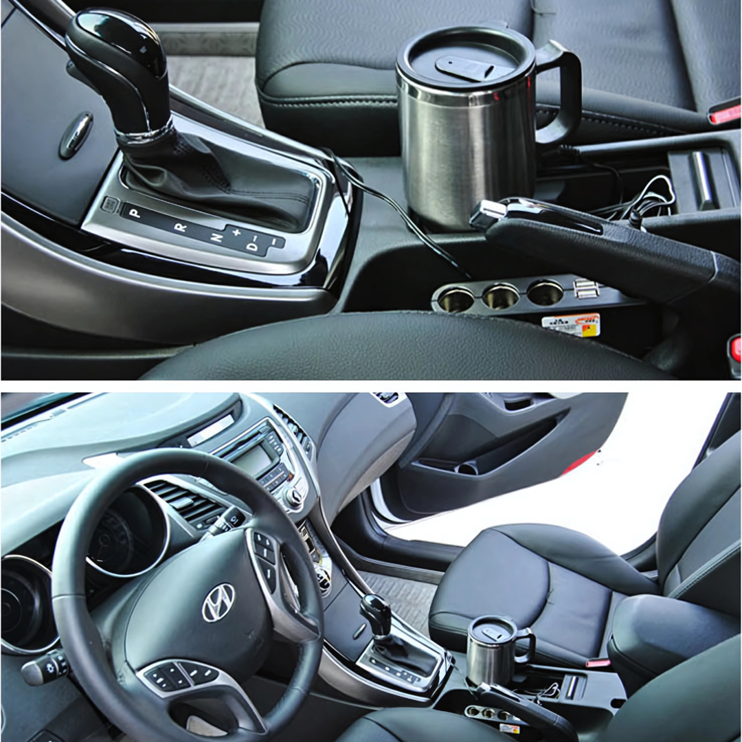 VASO TÉRMICO DE AUTO – Tu bebida siempre a la temperatura ideal