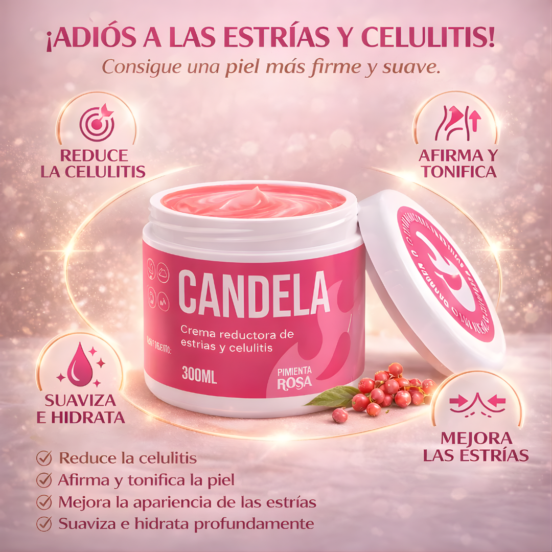 CANDELA CREAM – Firmeza visible, piel renovada y cuidado profundo desde la primera aplicación