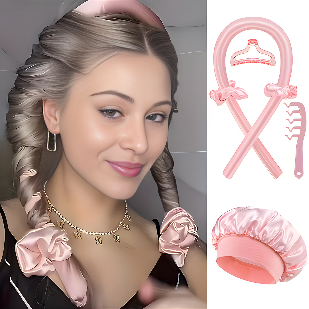KIT PARA ONDULAR EL CABELLO – Ondas naturales, estilo sin calor y belleza sin esfuerzo