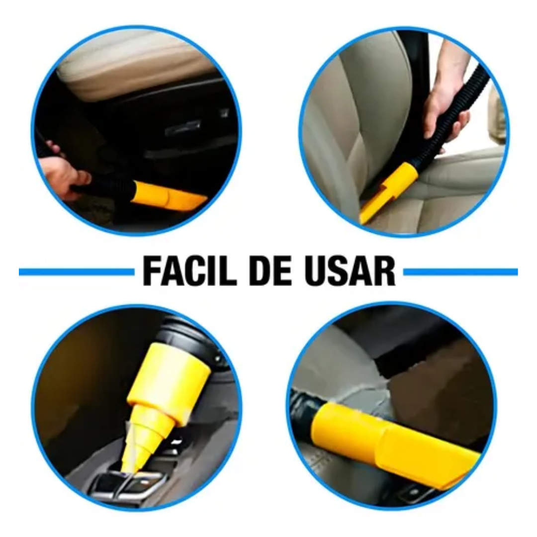ASPIRADORA PORTÁTIL PARA CARRO – Potencia y limpieza al alcance de tu mano