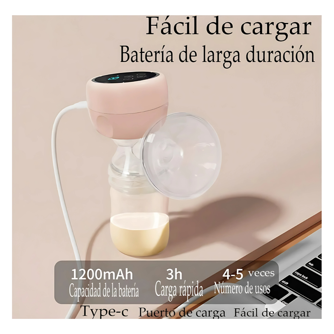 EXTRACTOR DE LECHE ELÉCTRICO PORTÁTIL – Cómodo, silencioso y eficiente para tu lactancia diaria