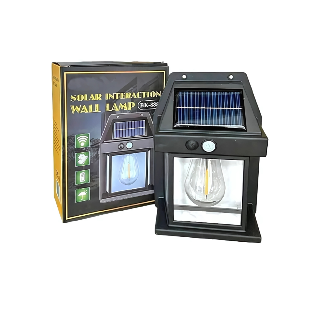 LÁMPARA SOLAR – Iluminación automática sin cables ni consumo eléctrico