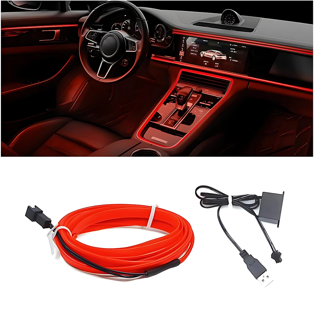 LUZ LED INTERIOR PARA AUTO – Iluminación moderna y ambiente único en tu vehículo