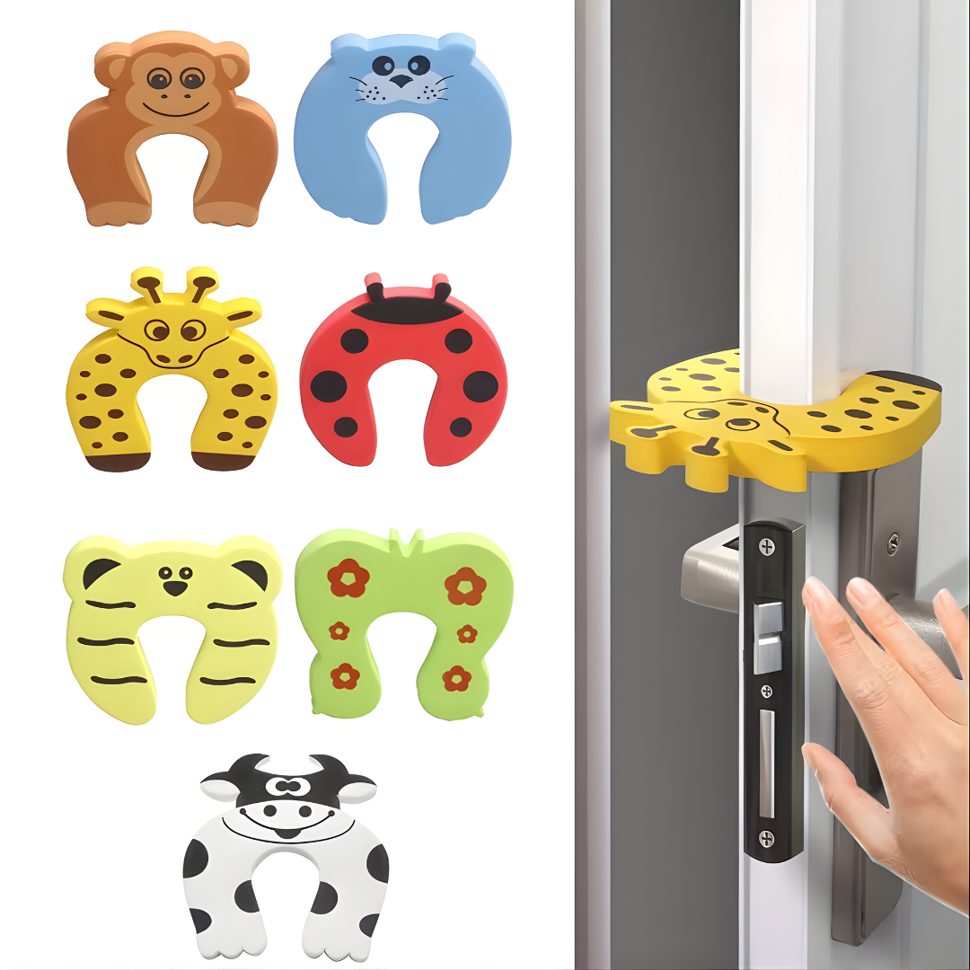 PROTECTORES DE DEDOS PARA PUERTAS – Seguridad infantil, prevención de accidentes y tranquilidad en el hogar