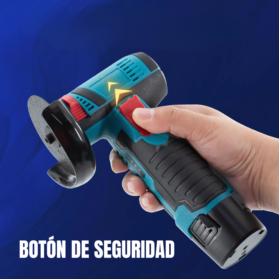 ESMERIL INALÁMBRICO – Corta, pule y desbarba metal, madera y más desde cualquier rincón de tu casa — sin cables ni complicaciones