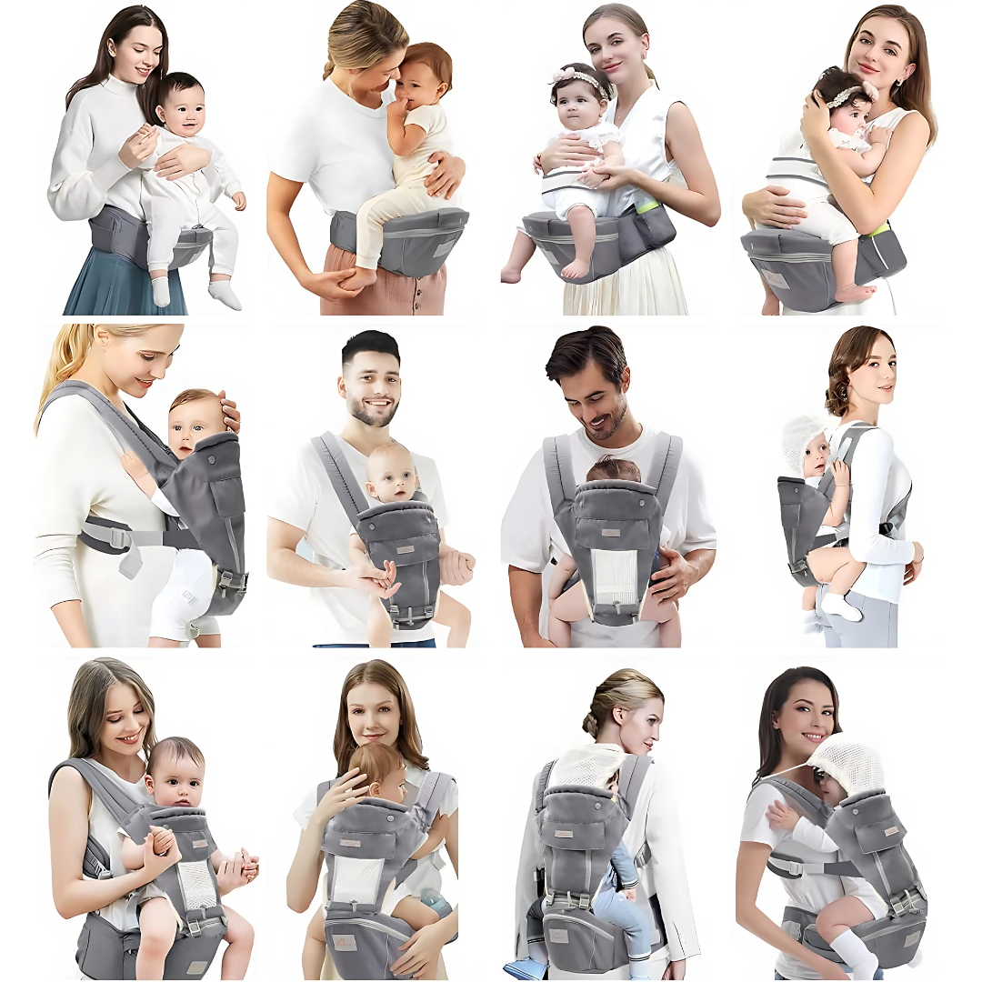 Arnés Ergonómico CuddlePack - Lleva a tu bebé con suavidad y comodidad todo el día.