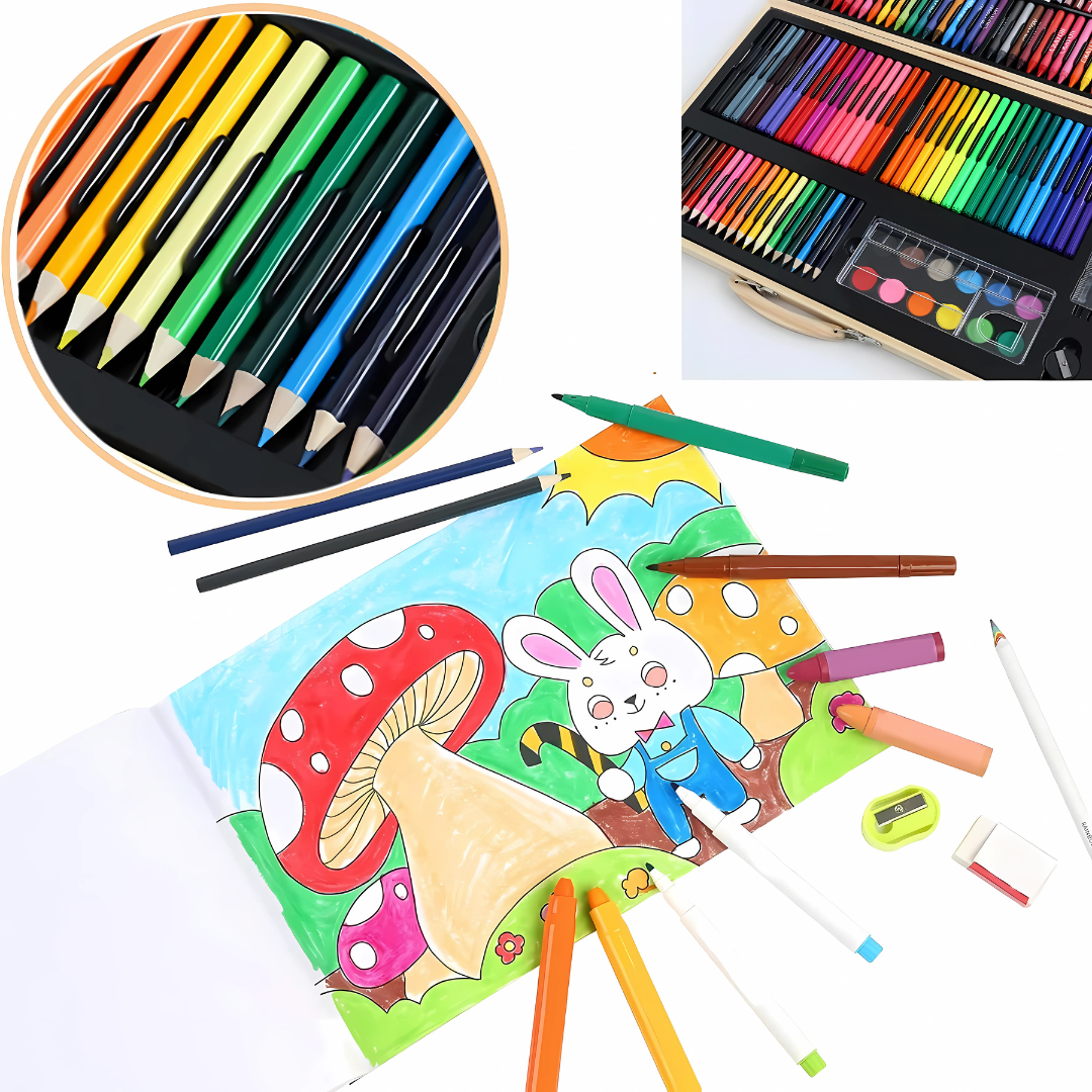 Set de Arte Artistry - Crea sin límites con una paleta de colores infinita.