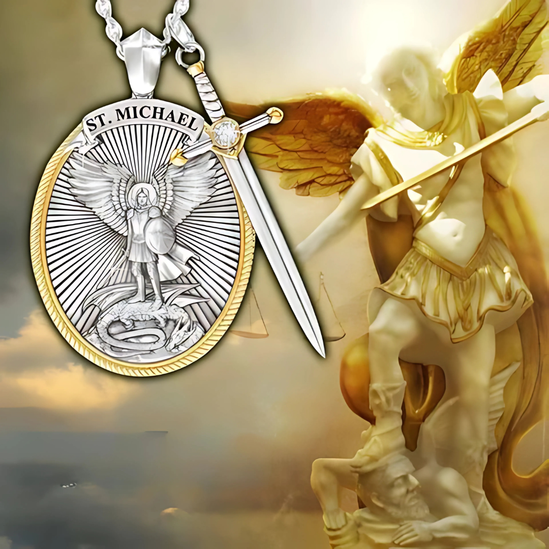 Cadena Heavenly Armor - Ilumina tu camino y fortalece tu fe con la guía del Arcángel San Miguel.