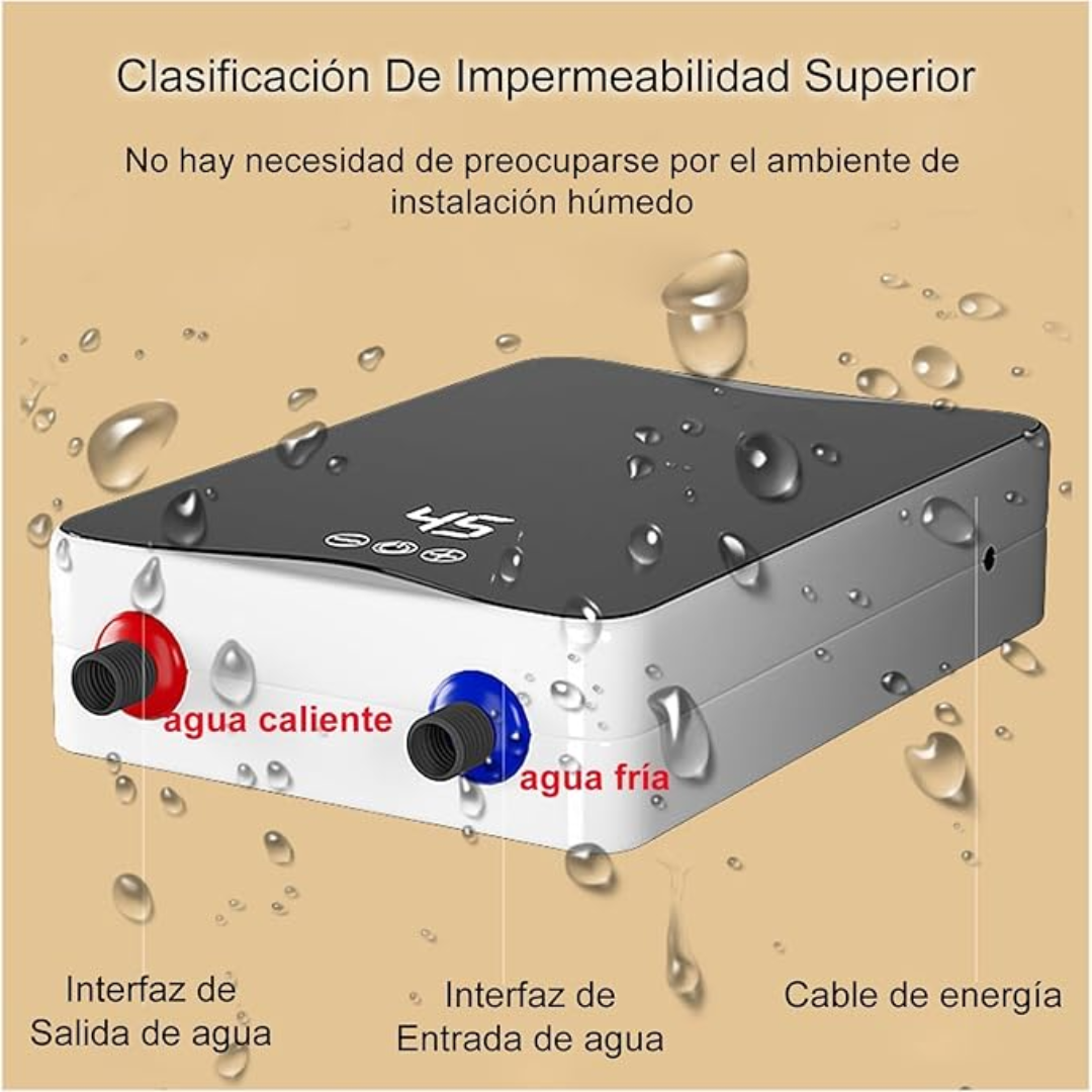 CALENTADOR DE AGUA — Agua caliente al instante, sin esperar, sin tanque y sin complicaciones