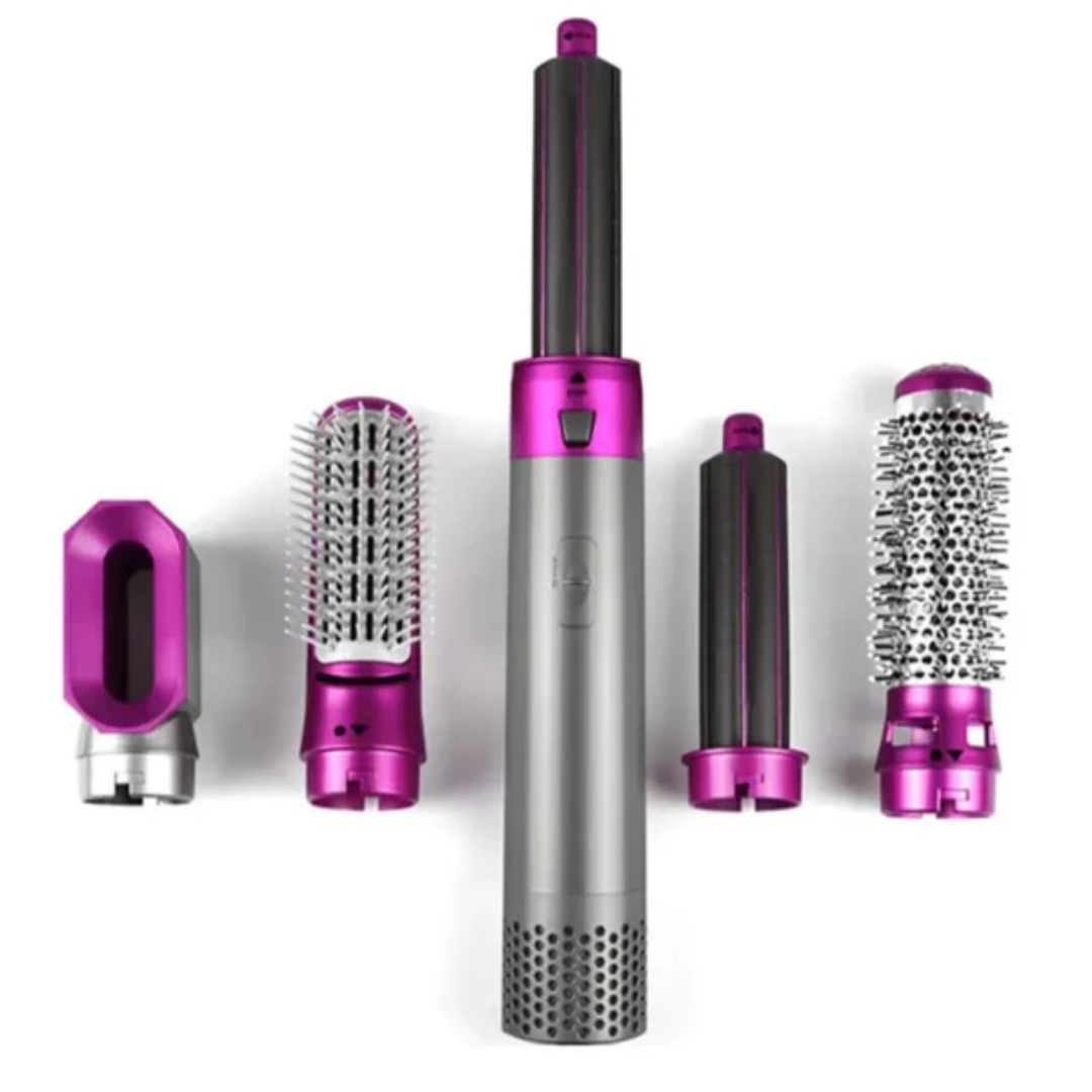AirGlam 5 en 1 – Potencia y versatilidad para un look siempre impecable.