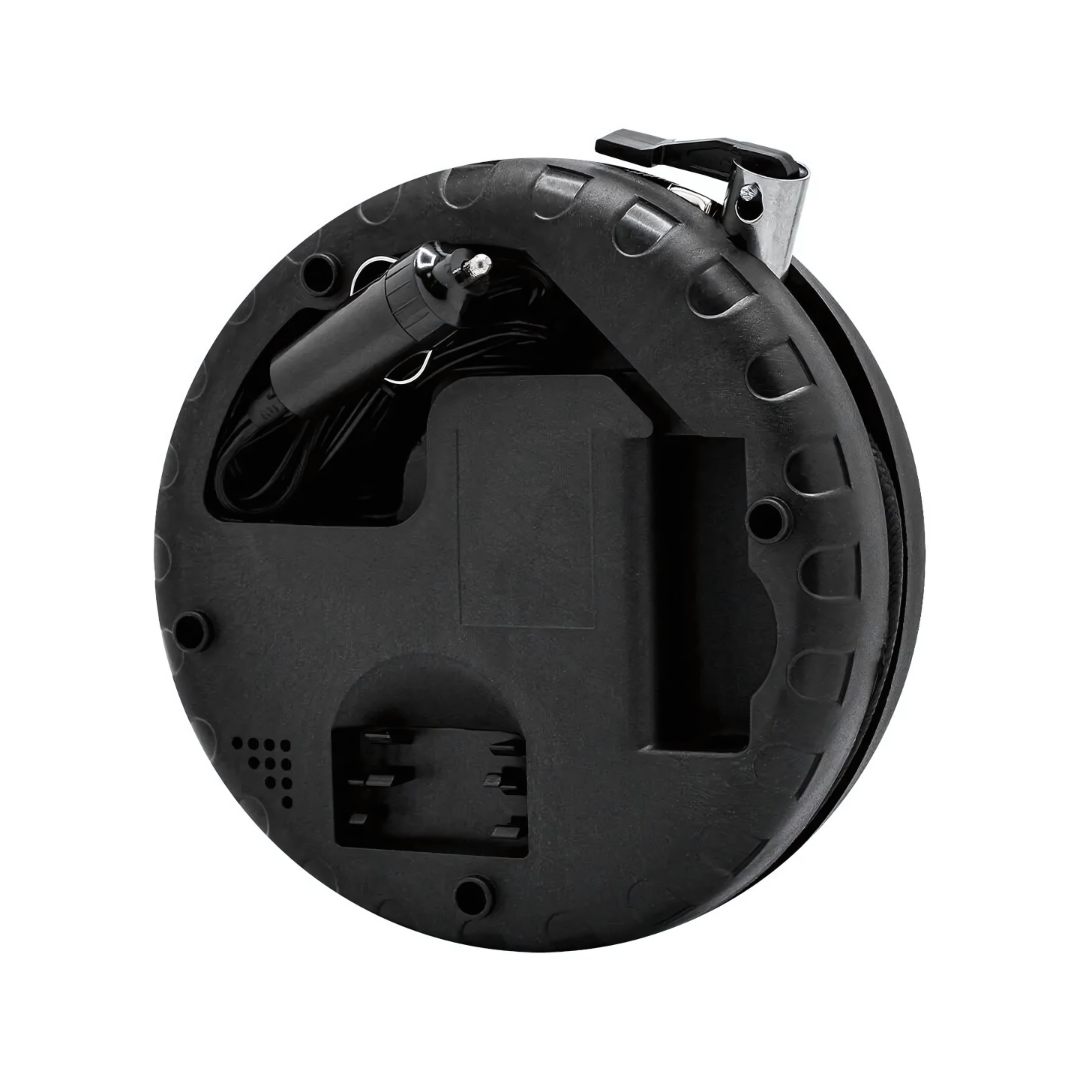 Compresor de Aire Portátil 12V – Solución instantánea para llantas desinfladas